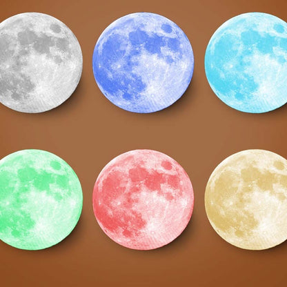 Moon Glow Lamp with Remote Control & USB Rechargeable